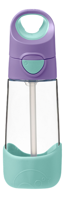 b box butelka tritanowa ze słomką 450ml Lilac Pop TOMI pl